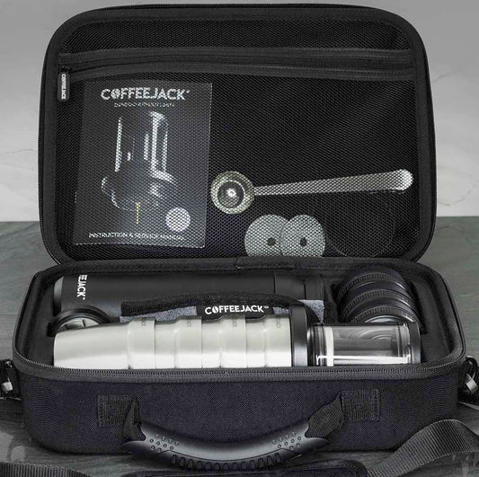 COFFEEJACK™ Mini (V1) Ultimate Travel & Camping Package