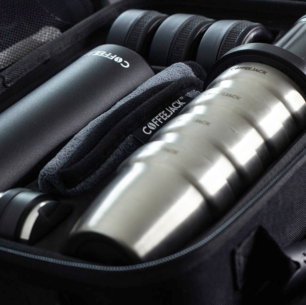 COFFEEJACK™ Mini (V1) Ultimate Travel & Camping Package